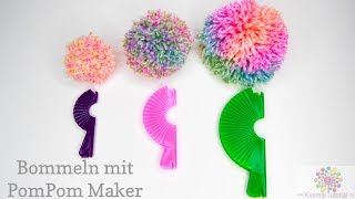 Super einfache Bommeln machen  PomPom Maker [upl. by Norrat543]