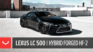 Lexus LC 500  Vossen Hybrid Forged HF2  VIP Auto Salon [upl. by Zetrac]