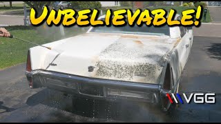 Abandoned Cadillac First Wash In 20 Years  Vice Grip Garage EP75 [upl. by Neoma925]