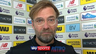 Jurgen Klopp gets angry in postmatch interview after the Merseyside derby [upl. by Elurd]