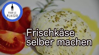 Frischkäse selber machen  Thomas kocht [upl. by Akinot]