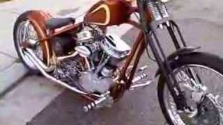 Real Deal Old School Style Harley Panhead Chopper [upl. by Adnalohs]