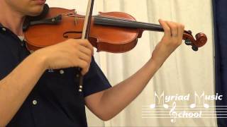 Suzuki Violin Book 3  Number 1  Gavotte [upl. by Nalad]