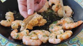 Gambas al Ajillo Spanish Garlic Shrimp [upl. by Tibbetts]