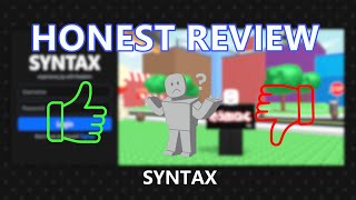 Roblox Revival Review Syntax [upl. by Gonyea]