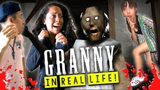 Granny Horror Game in Real Life [upl. by Aubyn]