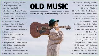 Acoustic Old Music  Best Soft Old Songs Of 70s 80s 90s [upl. by Edee]