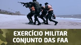 EXERCÍCIO MILITAR CONJUNTO DAS FAA [upl. by Faucher]