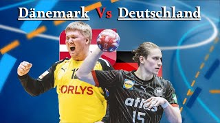 HandballWM 2025 Dänemark dominiert  Halbzeit gegen Deutschland [upl. by Gariepy387]