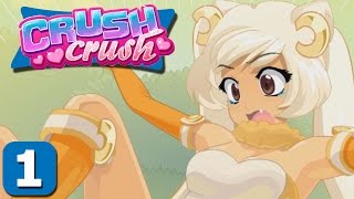 Crush Crush Part 1  CASSIE CRUSH  Lets Play Crush Crush PC Gameplay [upl. by Anawak]