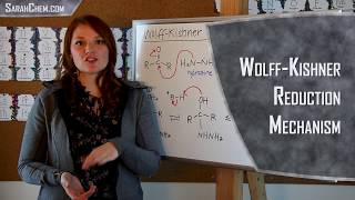 WolffKishner Reduction Mechanism [upl. by Ydnys998]