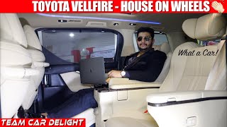 Toyota Vellfire  Walkaround Review with On Road Price  2021 Toyota Vellfire India [upl. by Takashi]