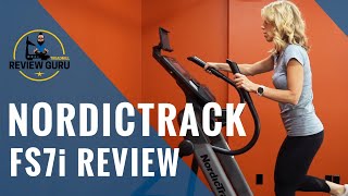 NordicTrack FS7i Elliptical Review [upl. by Lemhaj]