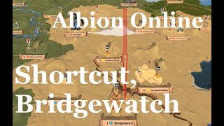 Albion Online  Caerleon to Bridgewatch fast almost safely [upl. by Amberly]