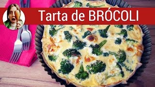 Tarta de brocoli  Recetas de tartas saladas  Paulina Cocina [upl. by Jegar529]