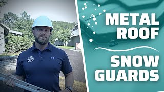 Metal Roof Snow Guards 101 Homeowners Guide [upl. by Penelopa689]