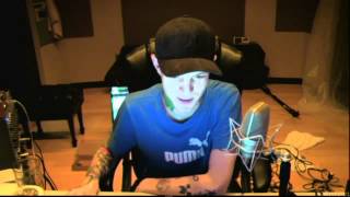 Deadmau5 live streaming in his new studio working on a new track The Veldt Part 2 17 March 2012 [upl. by Ut73]