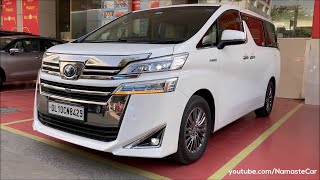 Toyota Vellfire Hybrid Executive Lounge ₹97 lakh  Reallife review [upl. by Jansen483]