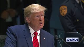 President Trump addresses UN General Assembly  FULL SPEECH [upl. by Llertrac]