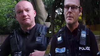 quotCONFUSING THE POLICEquot Sherwood Lodge HQ Nottinghamshire Police 🚔 [upl. by Aikan497]