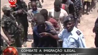 Jornal Nacional Angola  Imigração [upl. by Enerol]