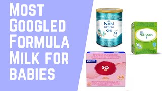 List of Best Formula Milk for Baby 06 Months Old Philippines 2022  Price amp Ingredients Info [upl. by Nuavahs]