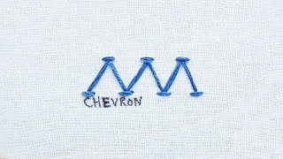 How to do the Chevron Stitch [upl. by Lette]