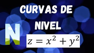 ✅ curvas de nivel de dos variables  CALCULO MULTIVARIABLE [upl. by Enitnelav]