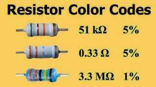 How to Read Resistor Color Codes [upl. by Aihsinyt]