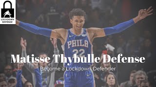 Matisse Thybulle Defense  Lockdown Breakdown [upl. by Marella]