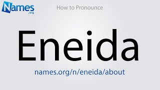 How to Pronounce Eneida [upl. by Guido231]