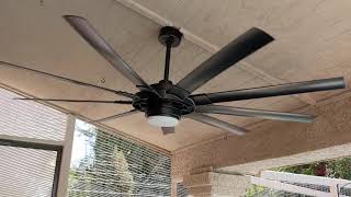 Fanimation Slinger V2 Indoor Outdoor Ceiling Fan with LED 72 inch [upl. by Jodee]