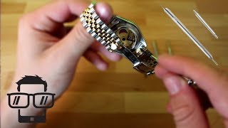 Uhrenarmband wechseln German Tutorial [upl. by Murton715]