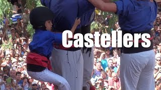 ✅ CASTELLERS de Cataluña the human towers [upl. by Jojo316]