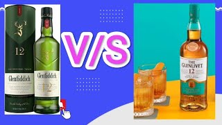 what is the difference between Glenfiddich and glenlivet single malt scotch whisky [upl. by Arvin]