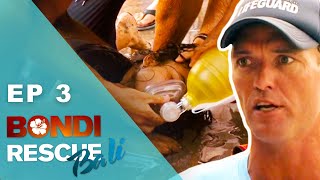 Drowning Teenagers Pulled From Sea  Bondi Rescue Bali  Episode 3 FULL Episode [upl. by Aitak]