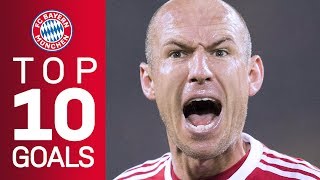 Arjen Robbens best goals for FC Bayern [upl. by Horn]