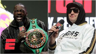 Deontay Wilder vs Tyson Fury II Final Press Conference Highlights  Boxing on ESPN [upl. by Emelia]