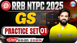 RRB NTPC GS Classes 2025  RRB NTPC GS Practice Set 01  GS for RRB NTPC  GS By Naveen Sir [upl. by Bohon974]