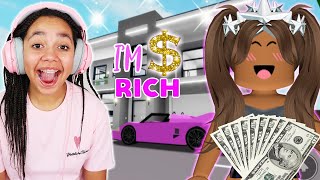 I WAS A RICH BRAT IN BROOKHAVEN ROBLOX BROOKHAVEN RP [upl. by Valentijn]