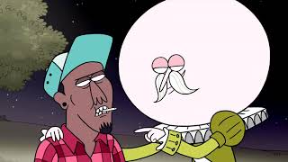 Regular Show  Poetry Vs Rapping Battle [upl. by Annadroj]