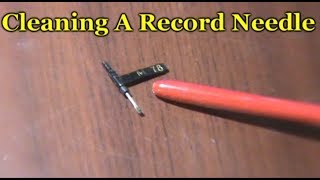 How TO Clean A Record Player Needle Or Stylus [upl. by Salisbarry]