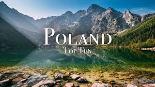 Top 10 Places To Visit In Poland  4K Travel Guide [upl. by Jara108]