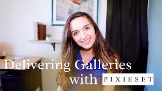 How to Deliver Photos using Pixieset  My Best Tips for Galleries [upl. by Groeg]