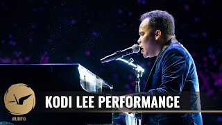 Kodi Lee  quotA Song for Youquot Cover LIVE from the 18th Unforgettable Gala 2019 [upl. by Ahsitniuq]