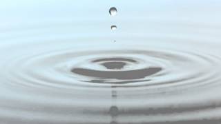 slow motion rippling water droplets [upl. by Audley]