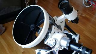 Skywatcher Flextube 200p 8quot Collapsible Dobsonian Goto Telescope REVIEW [upl. by Haletky]