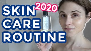 Dermatologists skin care routine AM amp PM 2020 Dr Dray [upl. by Walliw]