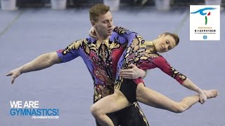 HIGHLIGHTS  2016 Acrobatic Worlds Putian CHN – Mixed Pairs  We are Gymnastics [upl. by Gennie183]