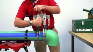 How to Fuse 4quot PPR Pipe using the McElroy® Spider™ 125 [upl. by Sofia185]